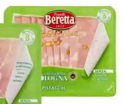 Tigros Mortadella con pistacchi fresca salumeria BERETTA offerta