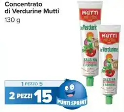 Carrefour Concentrato di Verdurine MUTTI offerta