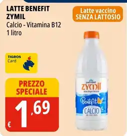Tigros Latte benefit ZYMIL offerta