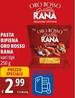 Tigros Pasta ripiena oro rosso RANA offerta