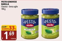 Tigros Pesto genovese BARILLA offerta