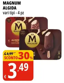 Tigros Magnum ALGIDA 4 pz offerta
