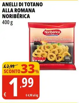 Tigros Anelli di totano alla romana NORIBÉRICA offerta