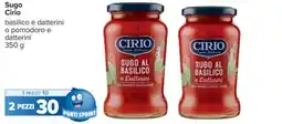 Carrefour Sugo CIRIO basilico e datterini o pomodoro e datterini offerta