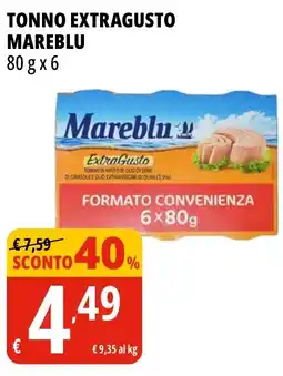 Tigros Tonno extragusto MAREBLU offerta