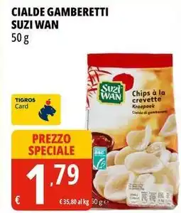 Tigros Cialde gamberetti SUZI WAN offerta