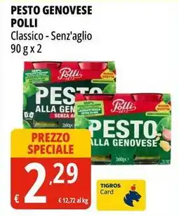 Tigros Pesto genovese POLLI offerta
