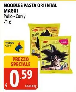 Tigros Noodles pasta oriental MAGGI offerta