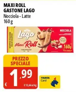 Tigros Maxi roll gastone LAGO offerta