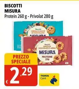 Tigros Biscotti MISURA offerta