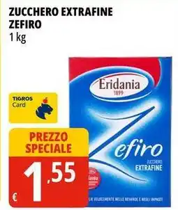Tigros Zucchero extrafine ZEFIRO offerta
