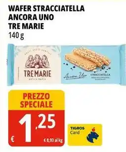 Tigros Wafer stracciatella ancora uno TRE MARIE offerta