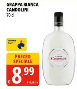 Tigros Grappa bianca CANDOLINI offerta