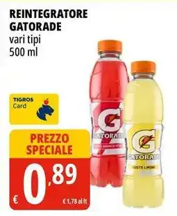 Tigros Reintegratore GATORADE offerta