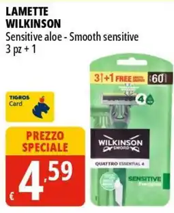 Tigros Lamette WILKINSON offerta