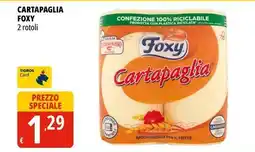 Tigros Cartapaglia FOXY offerta