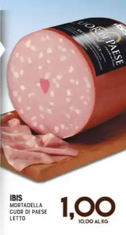 Gran Risparmio Ibis mortadella cuor di paese letto offerta