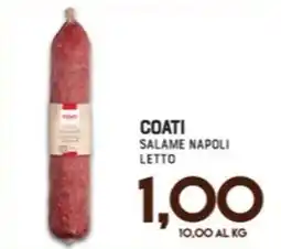 Gran Risparmio Coati salame napoli letto offerta