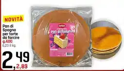 Famila Superstore Pan di Spagna per torte da farcire SELEX offerta
