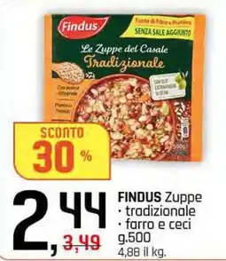 Famila Superstore FINDUS Zuppe offerta