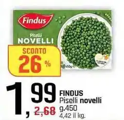Famila Superstore FINDUS Piselli novelli offerta