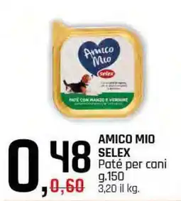 Famila Superstore Amico mio selex paté per cani offerta