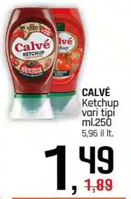Famila Superstore Calvé ketchup offerta