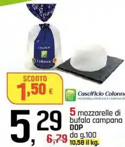 Famila Superstore 5 mozzarelle di bufala campana DOP offerta