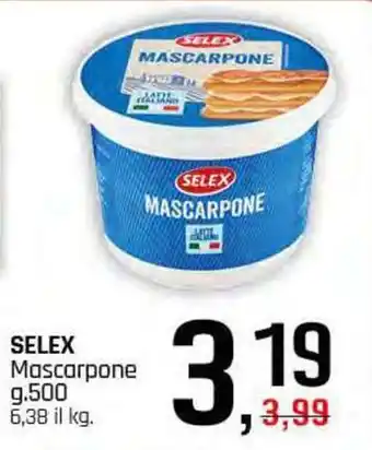 Famila Superstore SELEX Mascarpone offerta