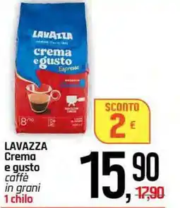 Famila Superstore LAVAZZA Crema e gusto caffè in grani offerta