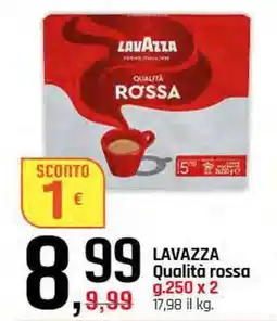 Famila Superstore LAVAZZA Qualità rossa offerta