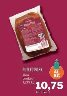 GrosMarket PULLED PORK slow cooked offerta