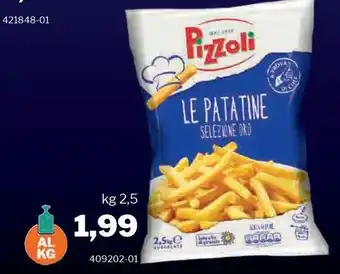 Pizzoli le patatine selezione oro