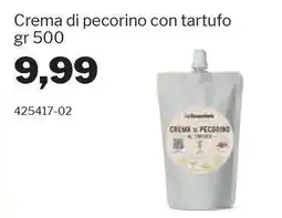 GrosMarket Crema di pecorino con tartufo offerta
