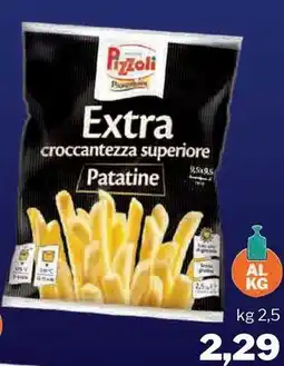 GrosMarket Pizzoli Extra croccantezza superiore Patatine offerta