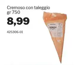 GrosMarket Cremoso con taleggio offerta