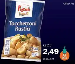 GrosMarket Pizzoli Tocchettoni Rustici offerta