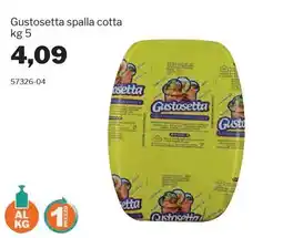 GrosMarket Gustosetta spalla cotta offerta