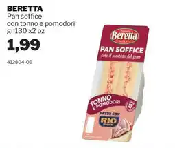GrosMarket BERETTA Pan soffice con tonno e pomodori offerta