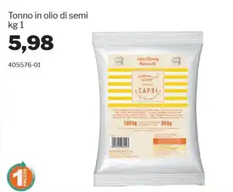 GrosMarket Tonno in olio di semi offerta