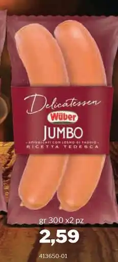 GrosMarket Wüber Delicatessen Jumbo offerta