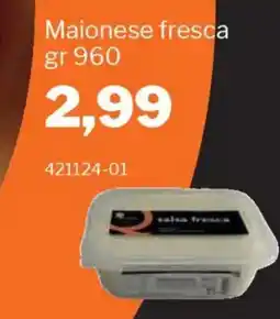 GrosMarket Maionese fresca offerta