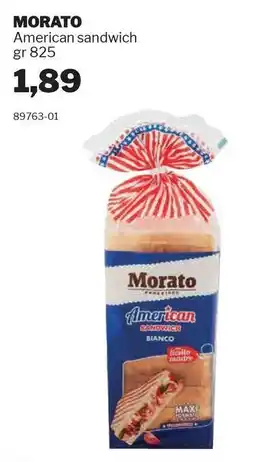 GrosMarket MORATO American sandwich offerta
