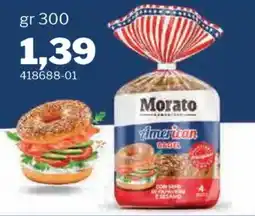 GrosMarket Morato American Bagel offerta