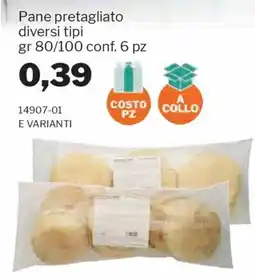GrosMarket Pane pretagliato offerta