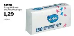 GrosMarket ASTOR Tovaglioli 1 velo offerta