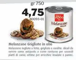 GrosMarket Robo Melanzane Grigliate in olio offerta