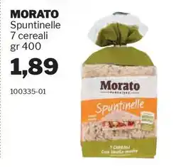 GrosMarket MORATO Spuntinelle 7 cereali offerta