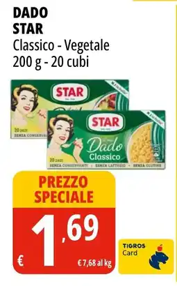 Tigros Dado STAR offerta