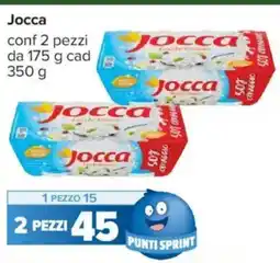 Carrefour JOCCA conf 2 pezzi da 175 g cad offerta